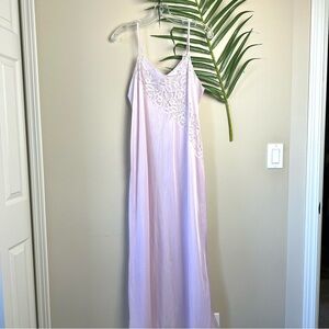 Vintage Baby Pink Lace Night Gown